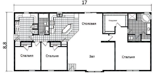 Проекты быстроводводимых недорогих домов по американской технологии